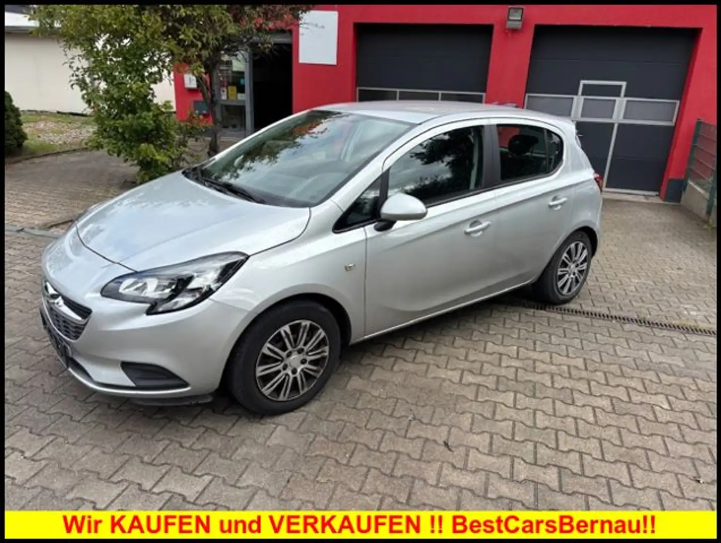 Opel Corsa 1.4 Edition KLIMA*SHZ* SERVICE NEU* Silber - 2