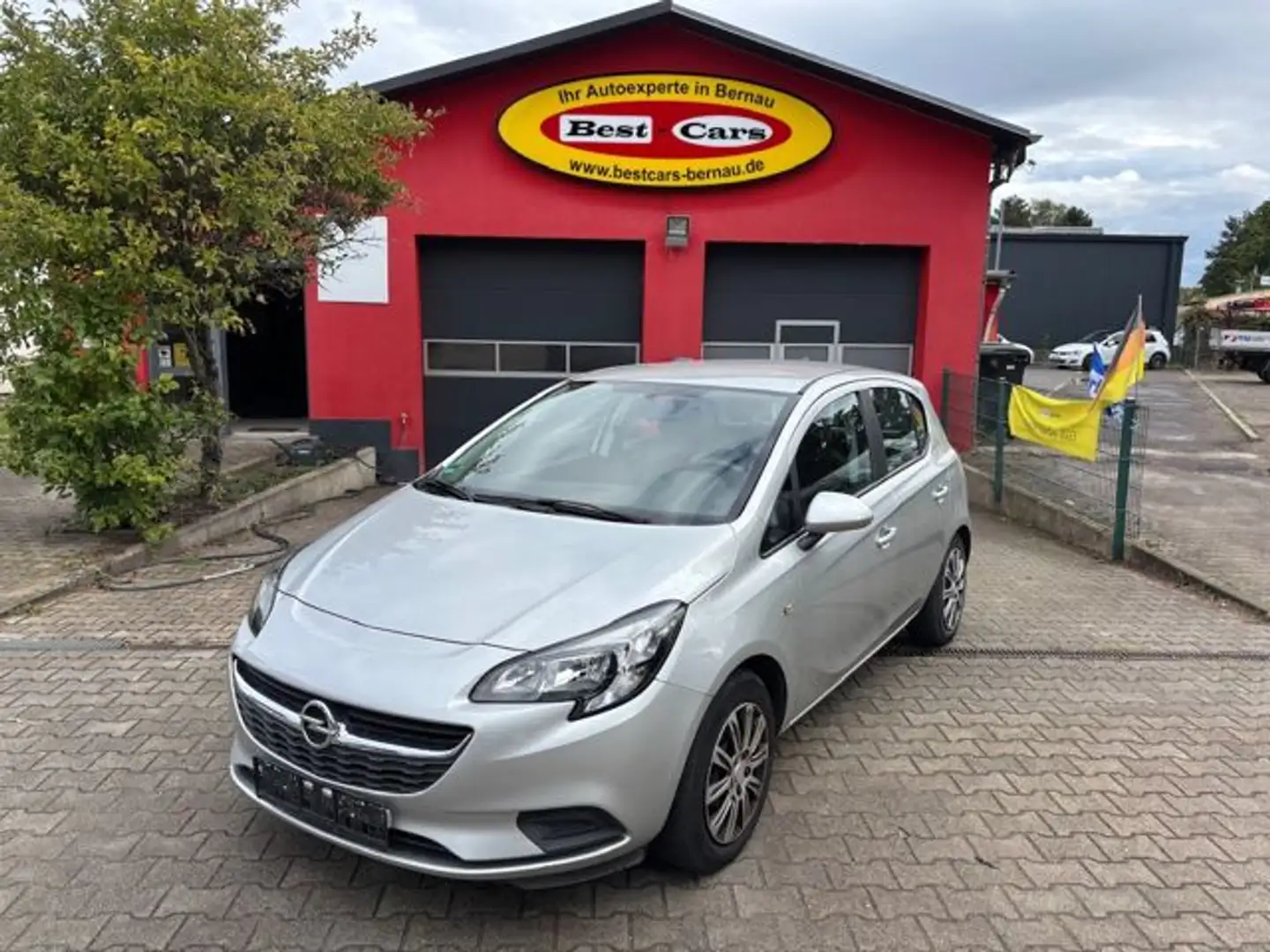 Opel Corsa 1.4 Edition KLIMA*SHZ* SERVICE NEU* Zilver - 1
