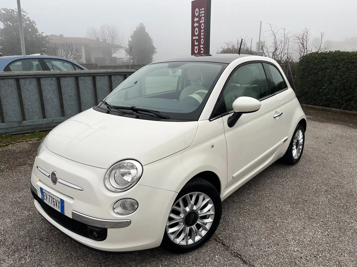 Fiat 500 500 1.2 easypower Lounge Gpl 69cv Euro6 STUPENDA!! Bianco - 1