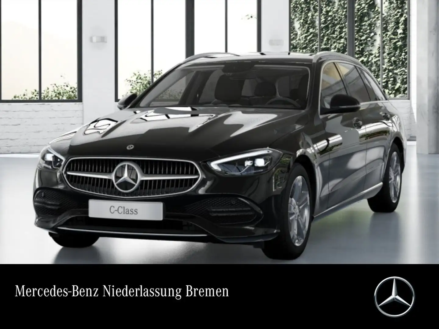 Mercedes-Benz C 220 d T AVANTG+AHK+LED+KAMERA+KEYLESS+9G Schwarz - 1