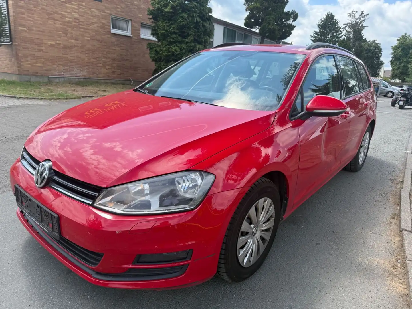 Volkswagen Golf 1.6 TDI BMT SCHECKHEFT Rosso - 1