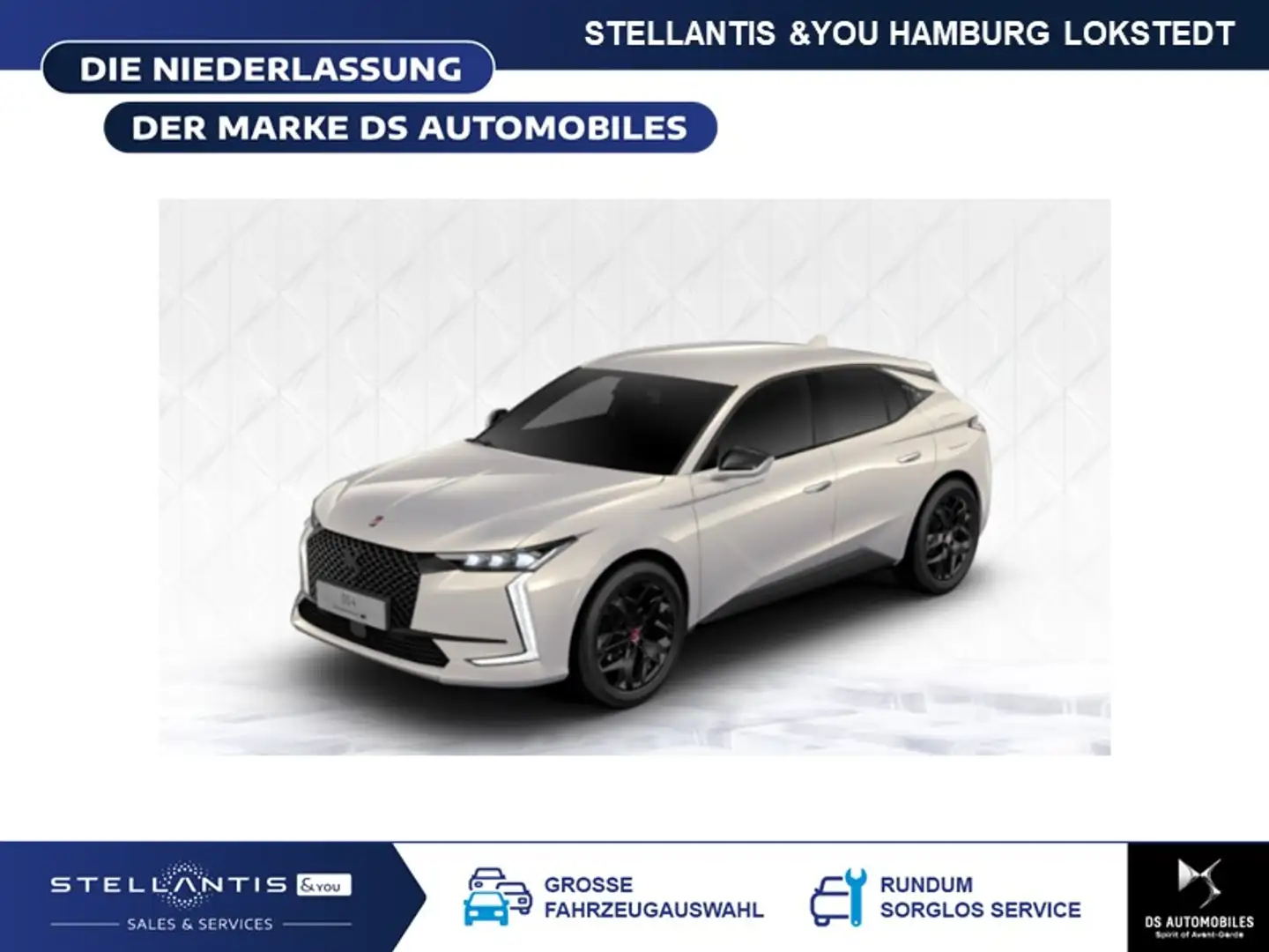 DS Automobiles DS 4 DS 4 PERFORMANCE LINE + E-TENSE 225 (MY22 Weiß - 1
