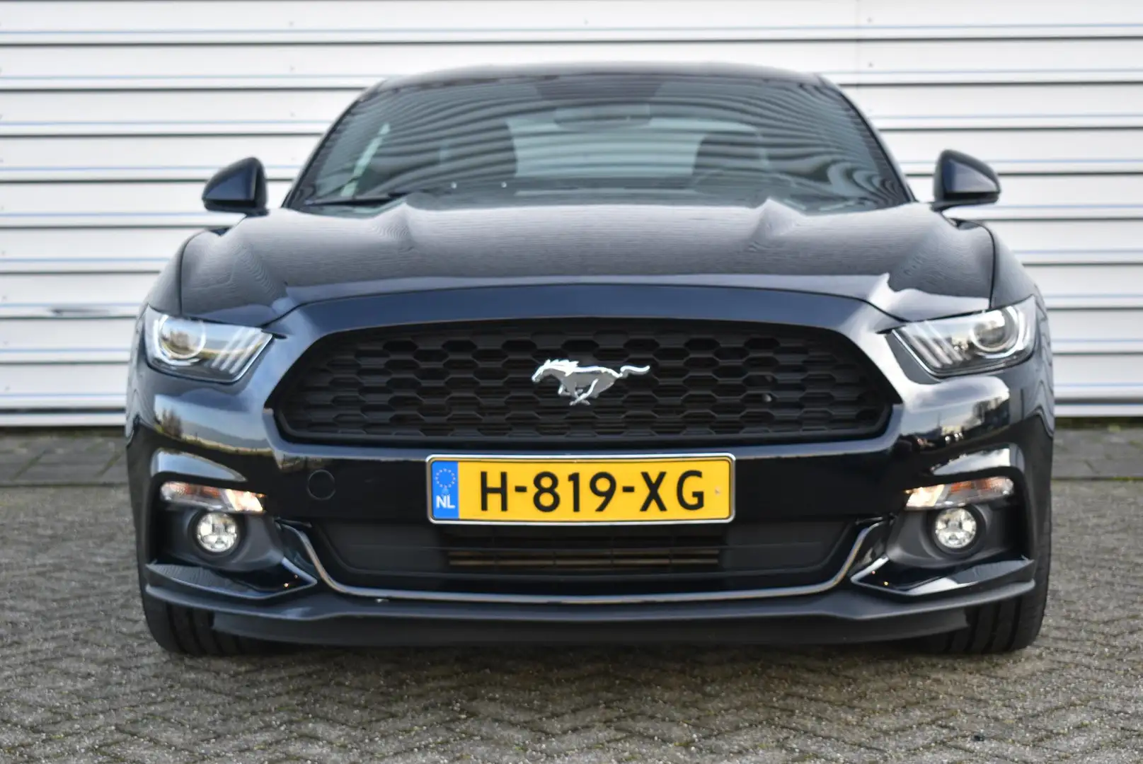 Ford Mustang Fastback 2.3 EcoBoost 317PK | Leder | Navigatie | Zwart - 2