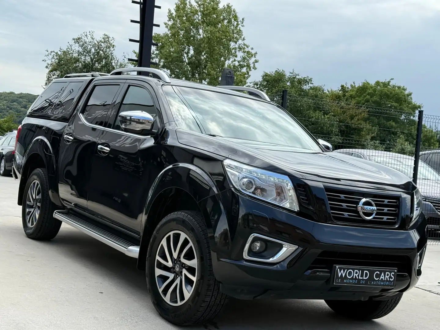 Nissan Navara 2.3DCI 190CV TEKNA / TVAC*BTW-IN / BOITE AUTO FULL Negro - 2