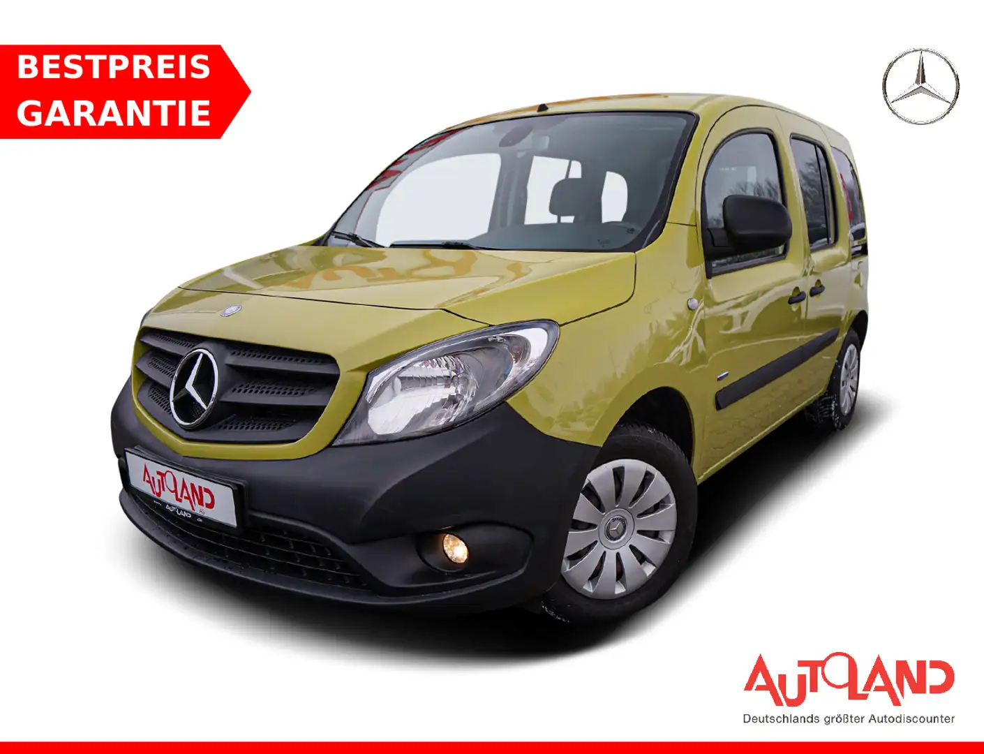Mercedes-Benz Citan 109 CDI lang Klimaaut. PDC Bluetooth USB Vert - 1