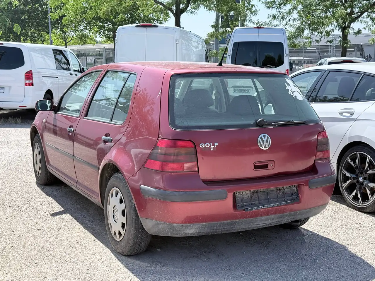 Volkswagen Golf IV Klima Hagel kein Tüv, foto 3