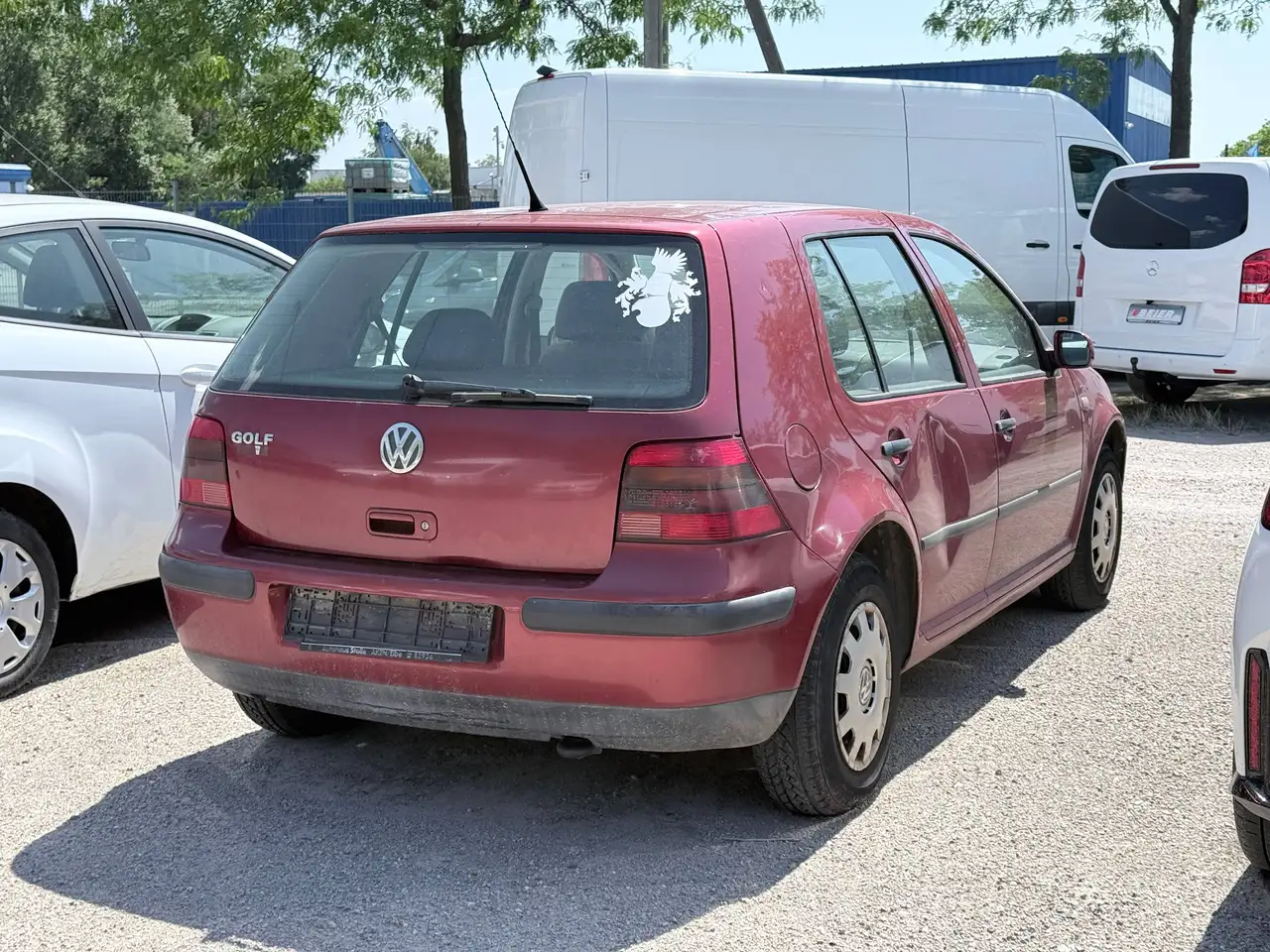 Volkswagen Golf IV Klima Hagel kein Tüv, foto 4