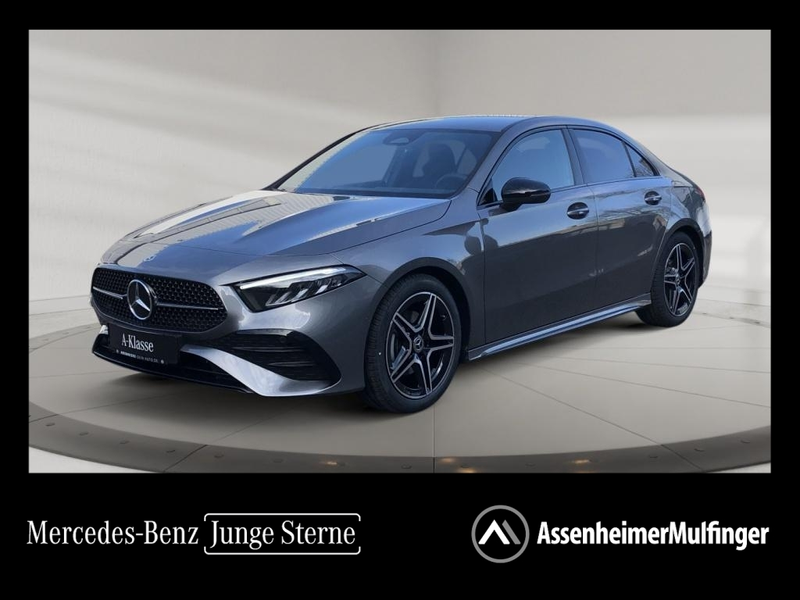 Mercedes-Benz A 180 Limousine AMG+MBUX+Night+Wide+Cam+LED+Navi