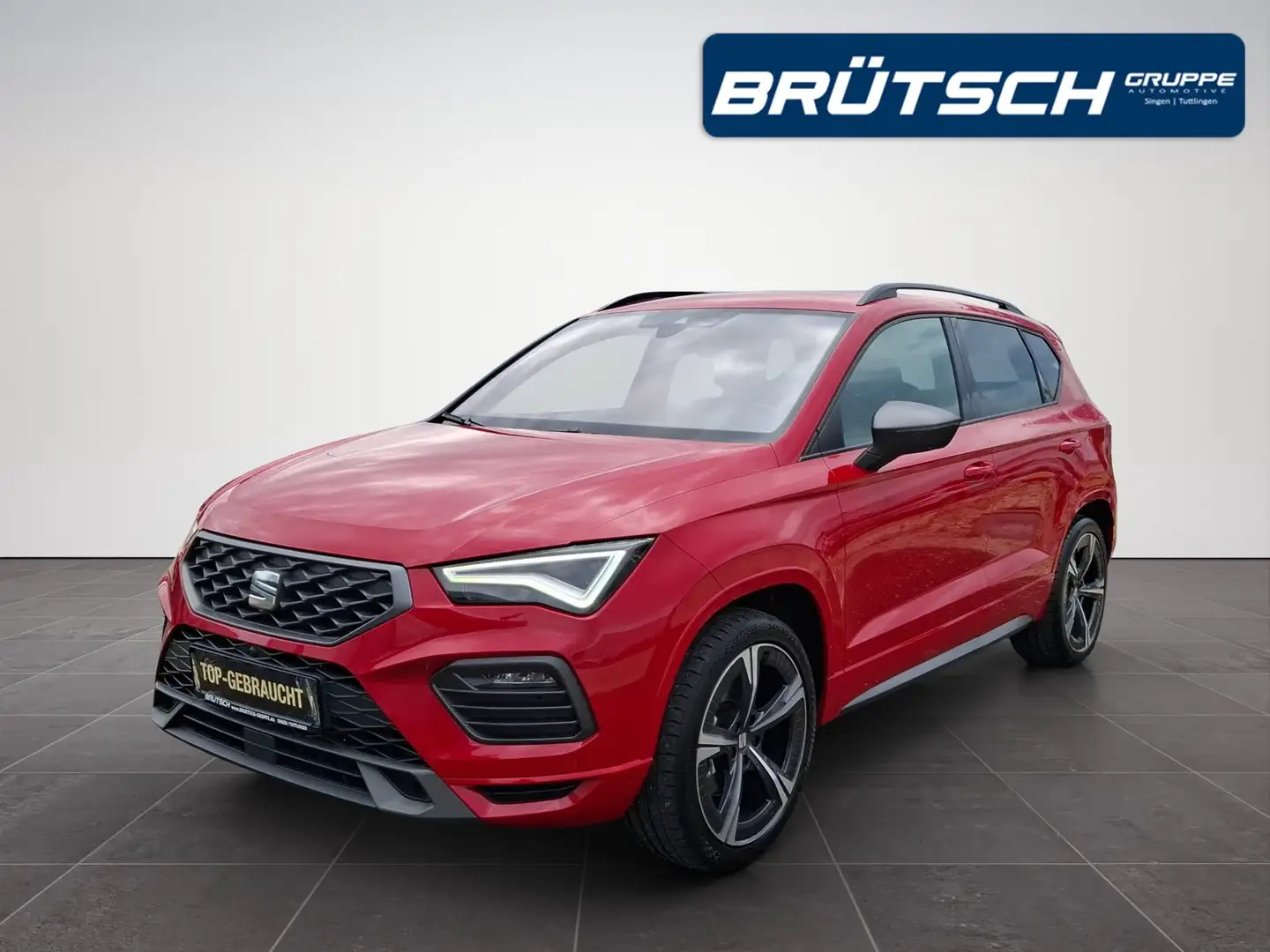 SEAT Ateca 2.0 TSI FR 4Drive DSG / NAVI / BEATS / KAMERA360 / Rot - 1