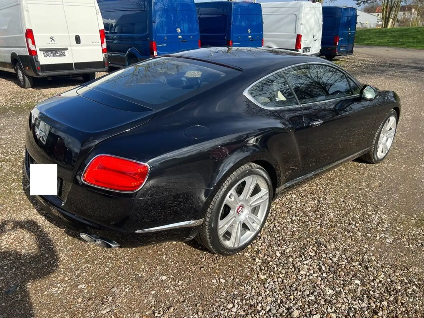 Bentley Continental V8 GT Siyah - 2