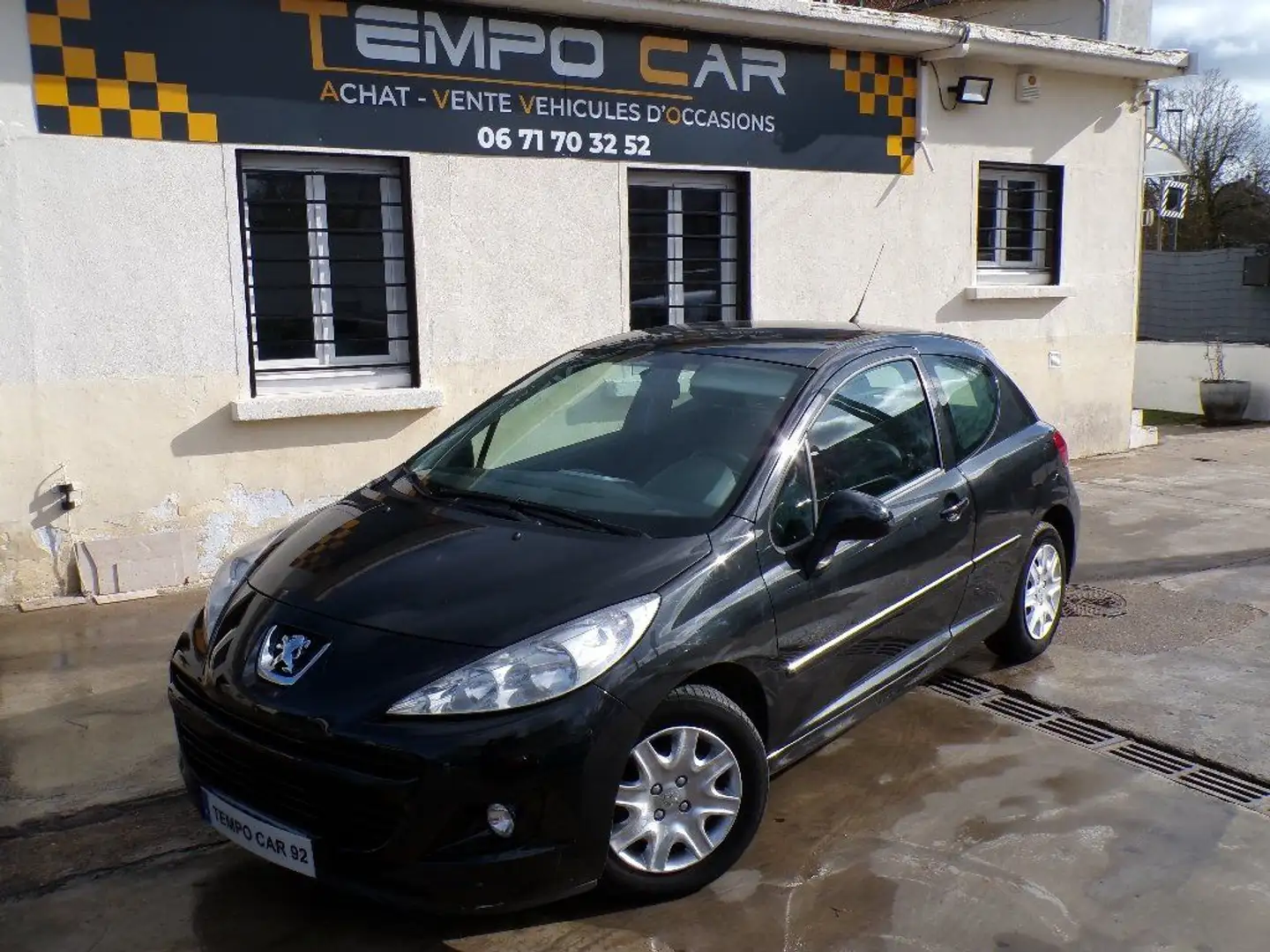 Peugeot 207 AFFAIRE 1.4 HDI 70 FAP PACK CD CLIM Schwarz - 1