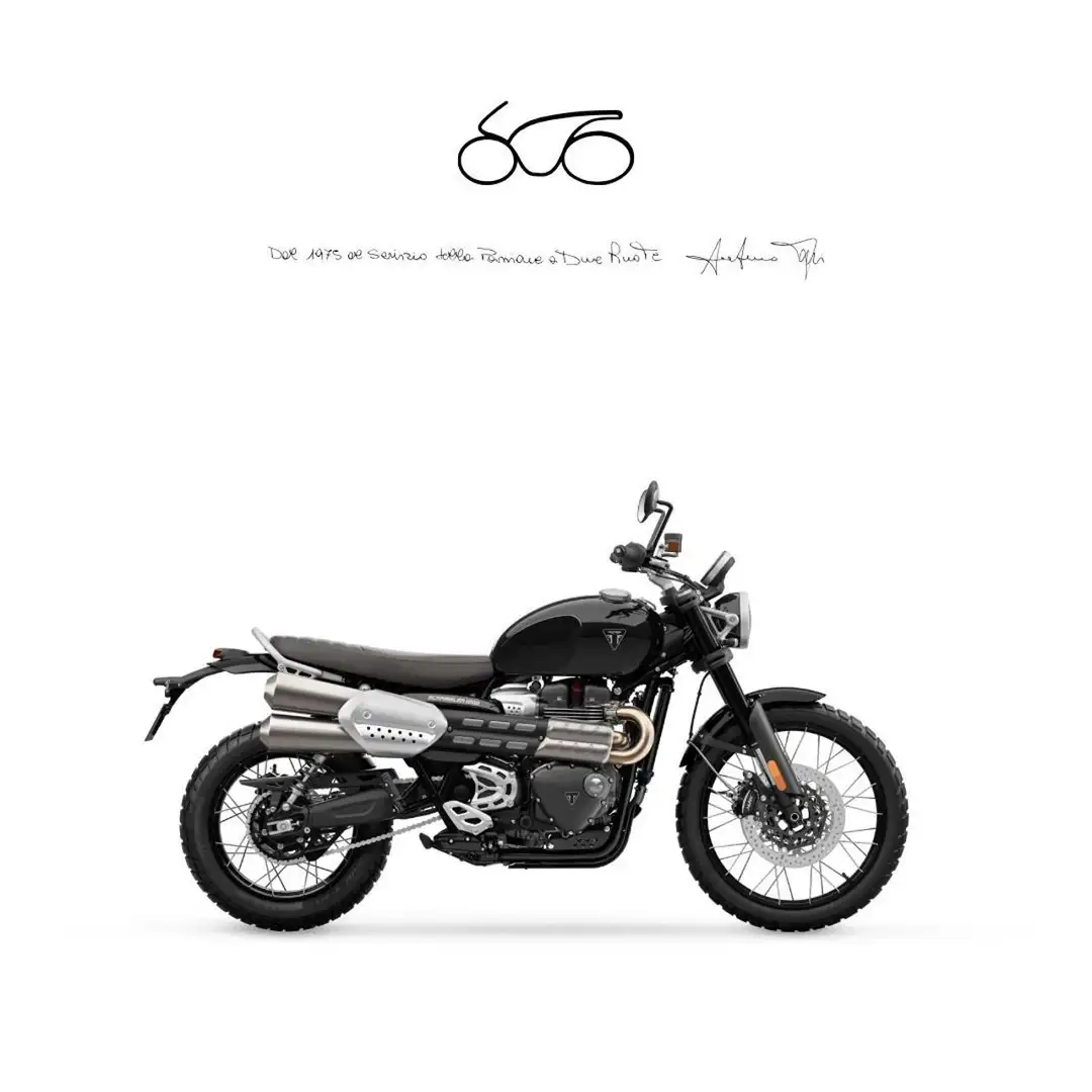 Triumph Scrambler 1200X Nero - 1