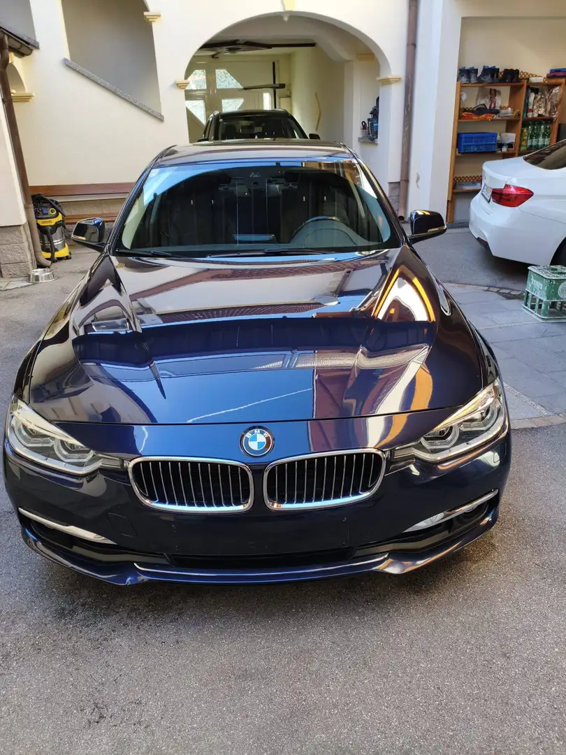 BMW 318 318d   Luxury Line Blau - 1
