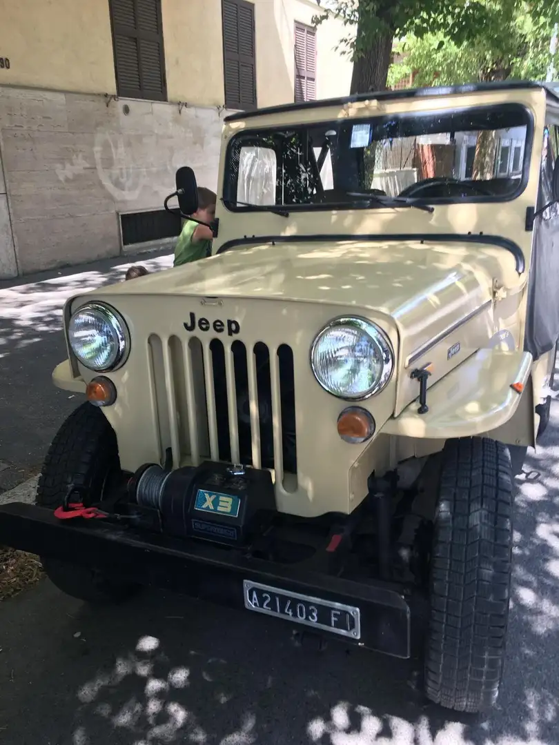 Jeep Willys Cj3b Jeep Vintage Жовтий - 1