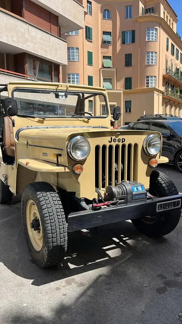 Jeep Willys Cj3b Jeep Vintage žuta - 2