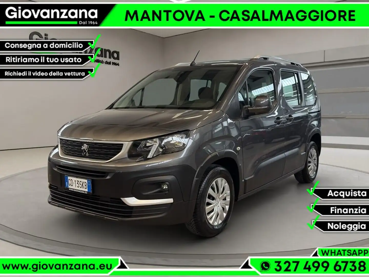 Peugeot Rifter 1.5 bluehdi Active s&s 100cv Grau - 1