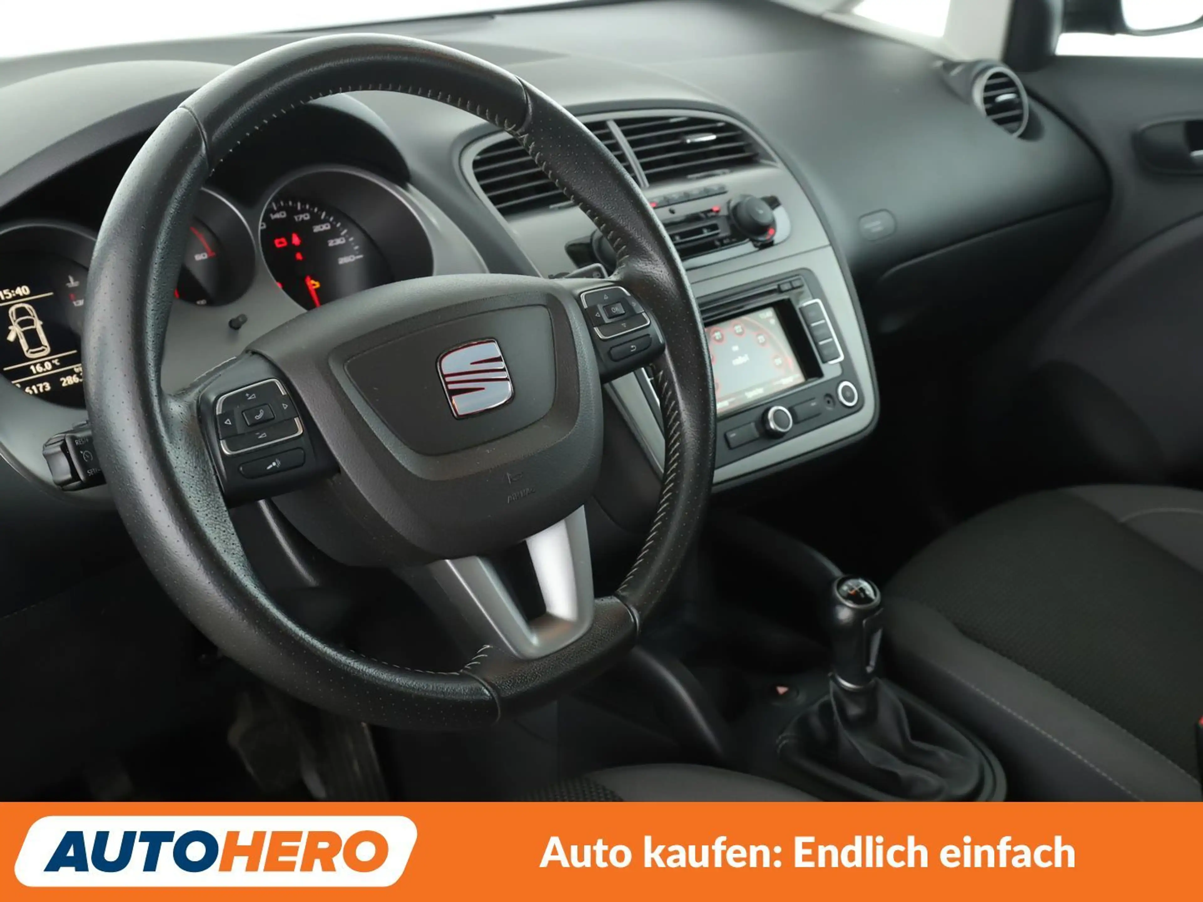 SEAT Altea 1.6 TDI 4You*NAVI*PDC*SHZ*TEMPO*KLIMA*GARANTIE* — photo 11