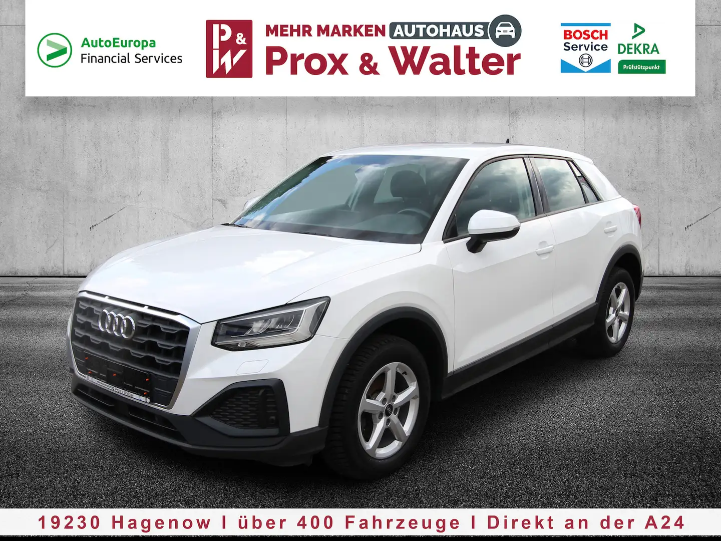 Audi Q2 35 1.5 TFSI 7-S-tronic LED+NAVI+ALU+ALARM Biały - 2