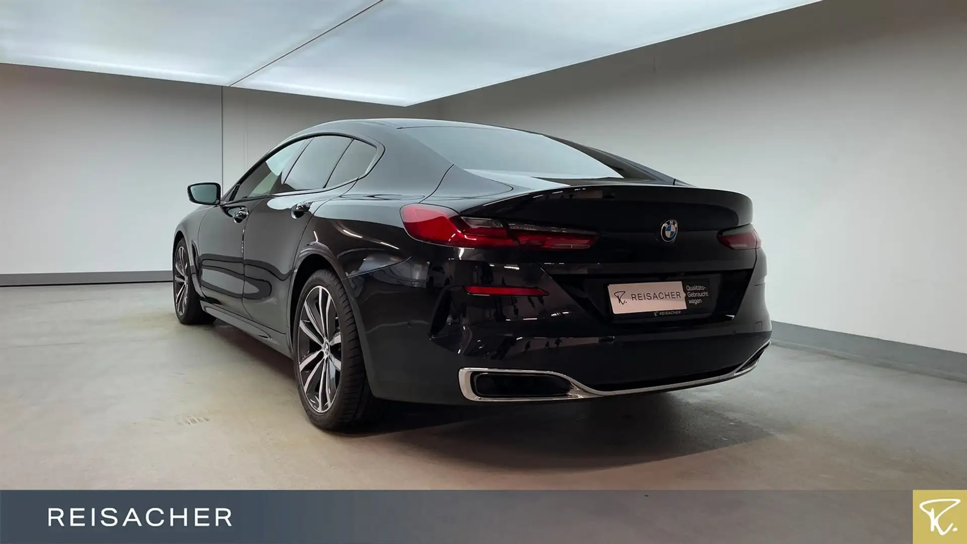 BMW 840 d A xDrive Gran Coupé ACC IAL SoClo MultiSitz Schwarz - 2