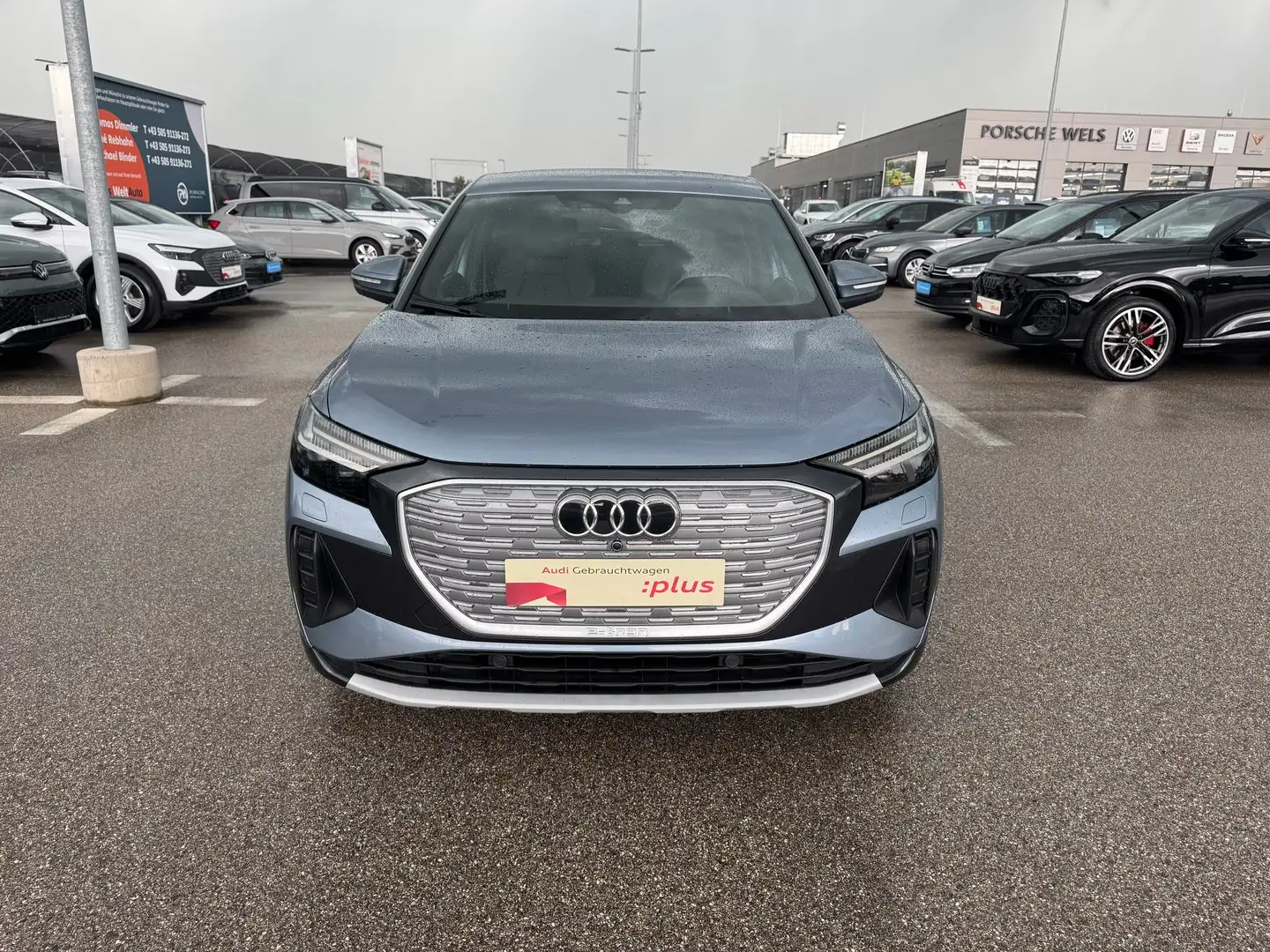 Audi Q4 e-tron Audi Q4 Sportback 50 e-tron quattro Blau - 2