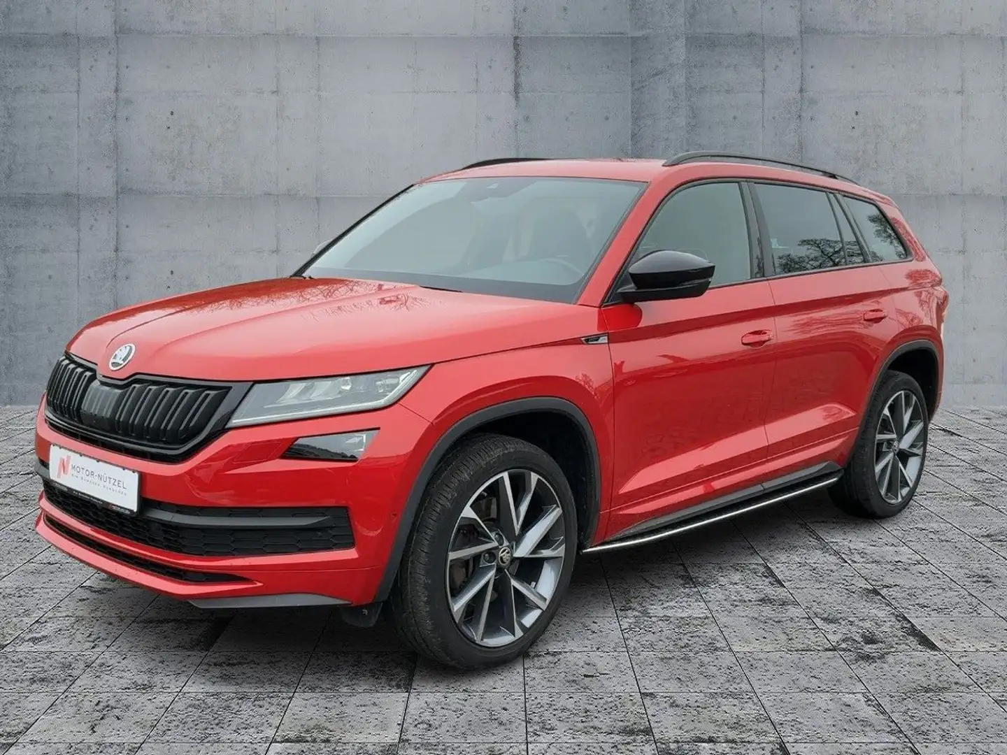 Skoda Kodiaq 2.0 TDI 4x4 DSG SPORTLINE LED+NAVI+AHK+VC Rouge - 2