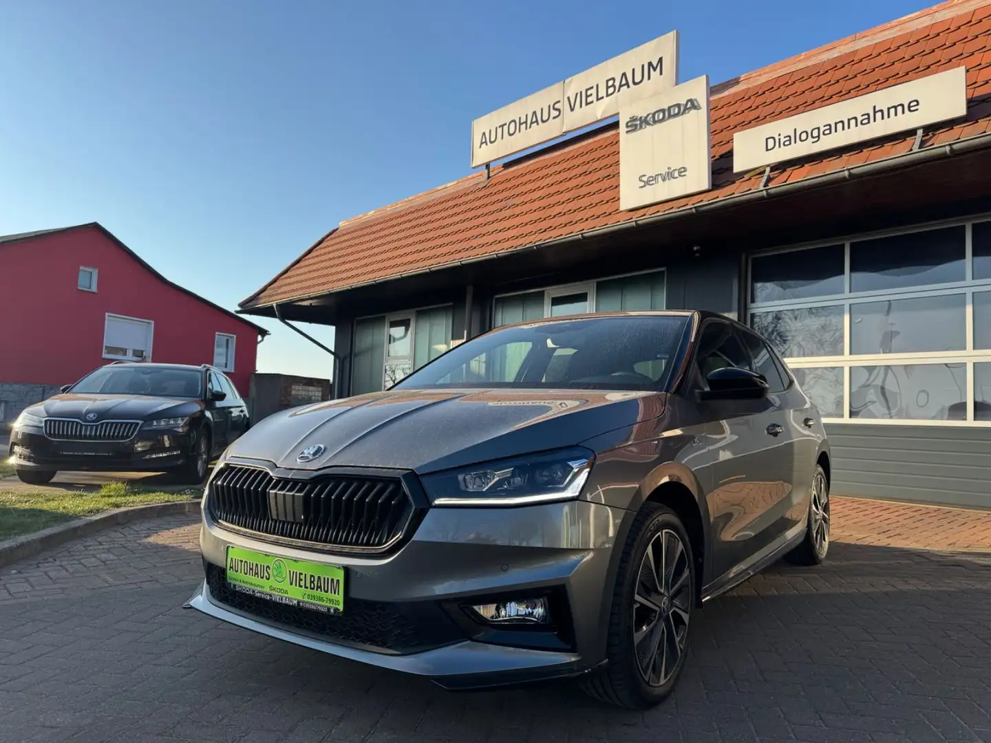 Skoda Fabia Monte Carlo DSG/LED/CarPlay/Kessy /81kw Grau - 1