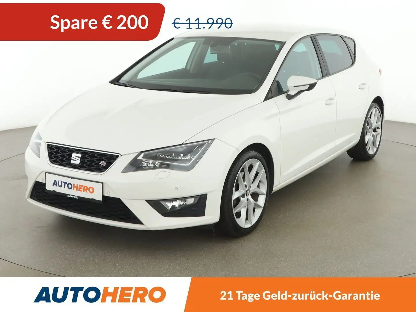 SEAT Leon 1.4 TSI FR *LED*TEMPO*PDC* Blanc - 1