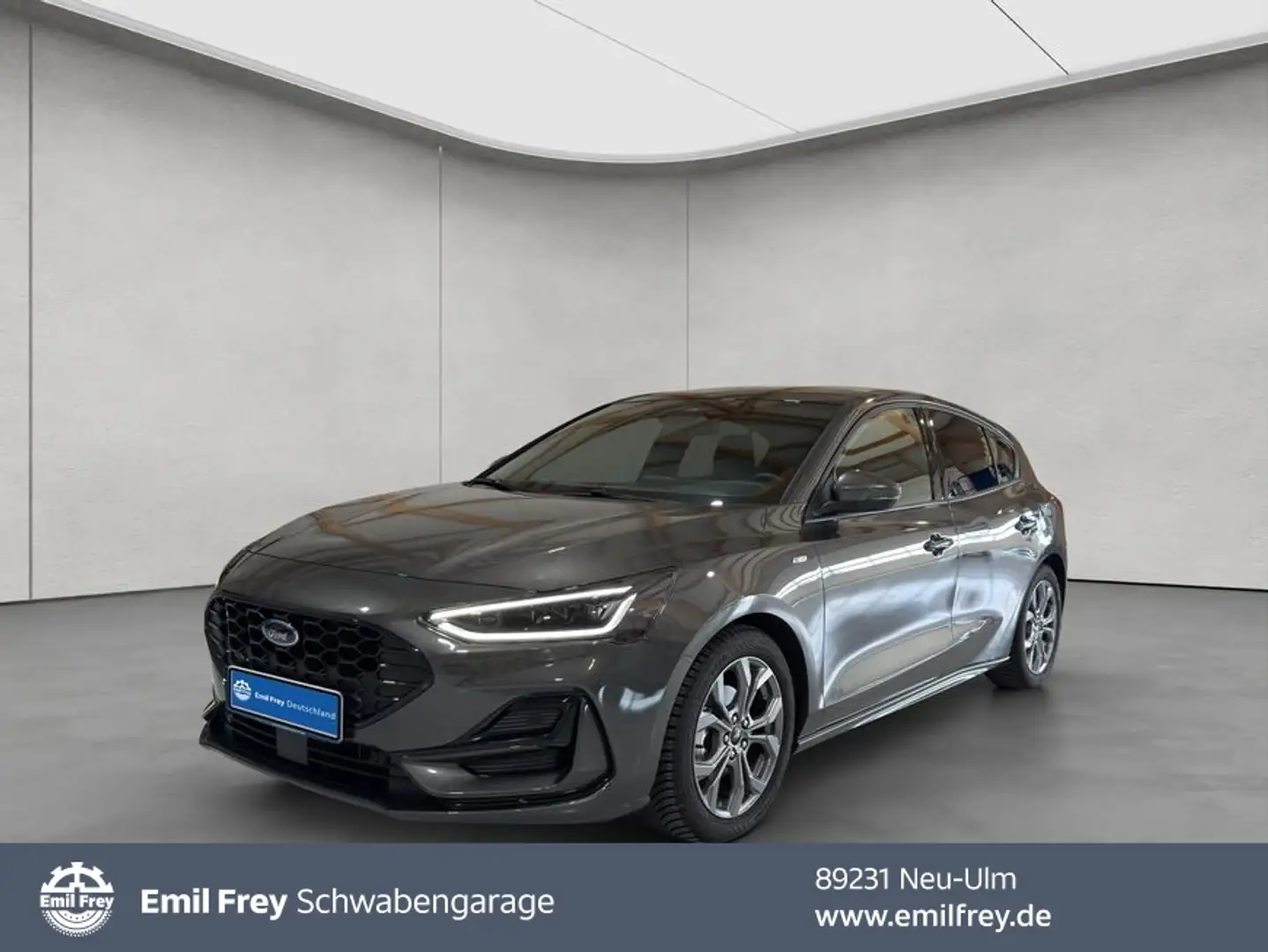 Ford Focus 1.0 EcoBoost Hybrid Aut. ST-LINE X Grijs - 1