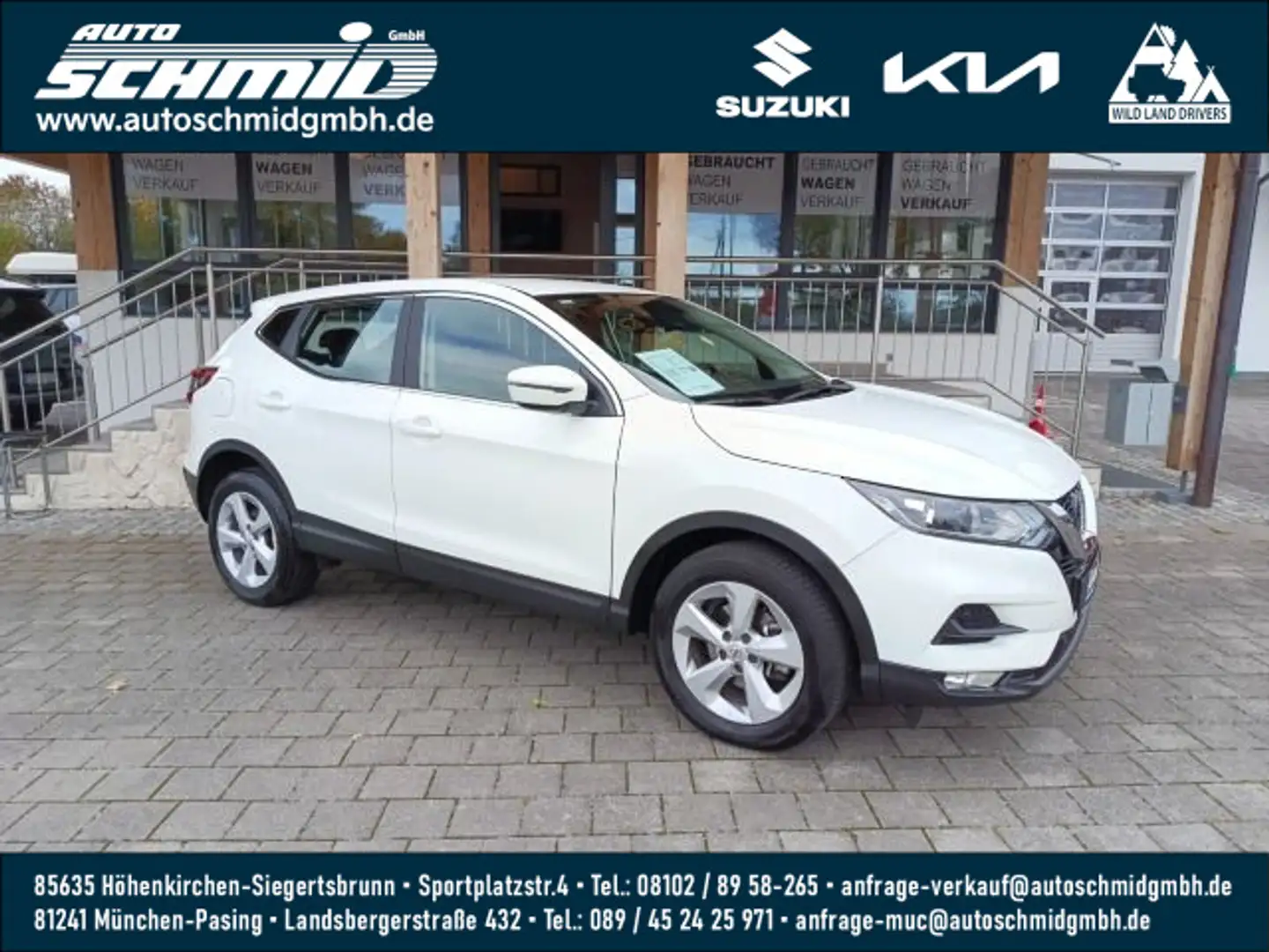 Nissan Qashqai 1.5 dCi Acenta |RFK|AHK| Wit - 1