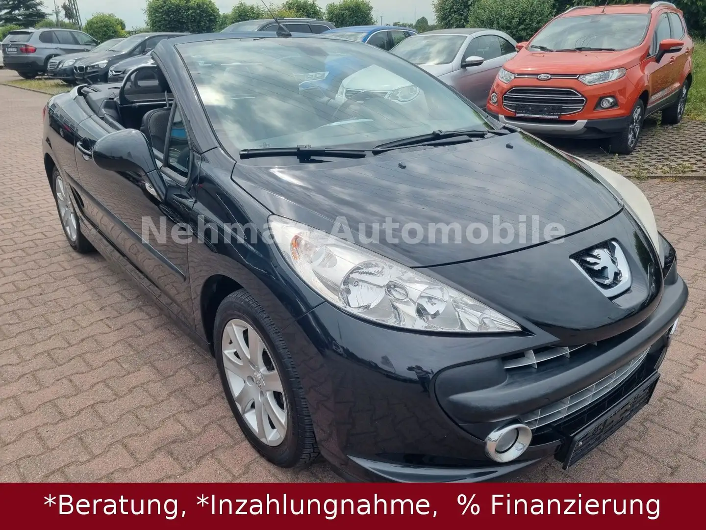 Peugeot 207 CC Platinum 120 TÜV 04/27 Schwarz - 1