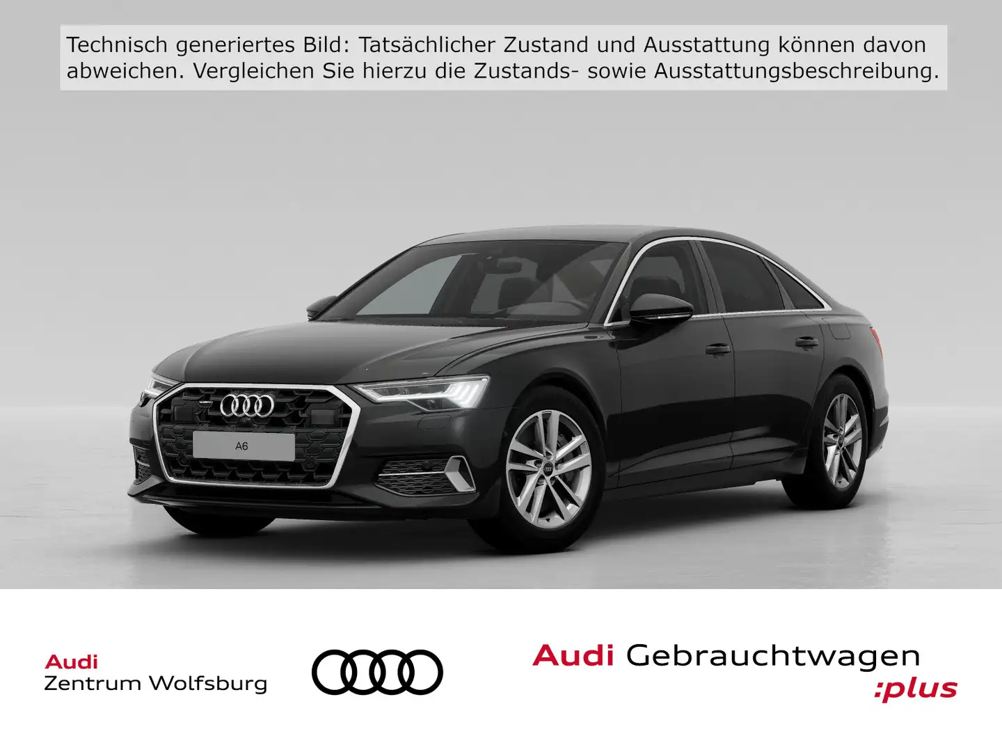 Audi A6 50 eTFSI quattro S tronic advanced Matrix/ACC Schwarz - 1