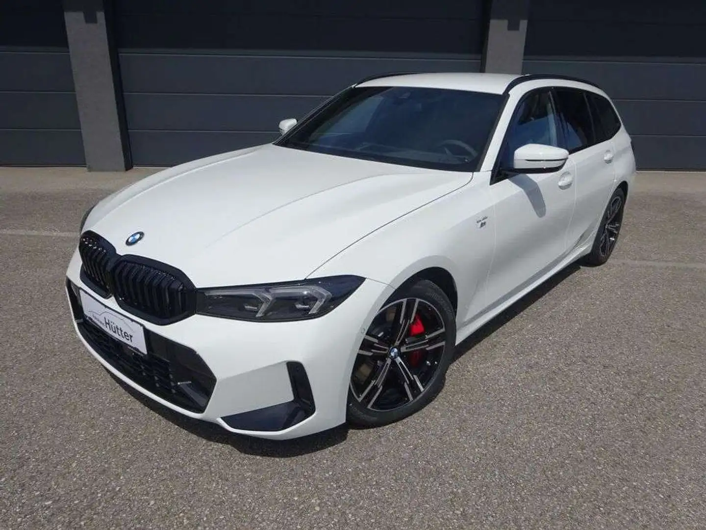 BMW 318 i M-Sport PRO AHK ACC RFK EL.Sitze Keyless Hifi Blanc - 2