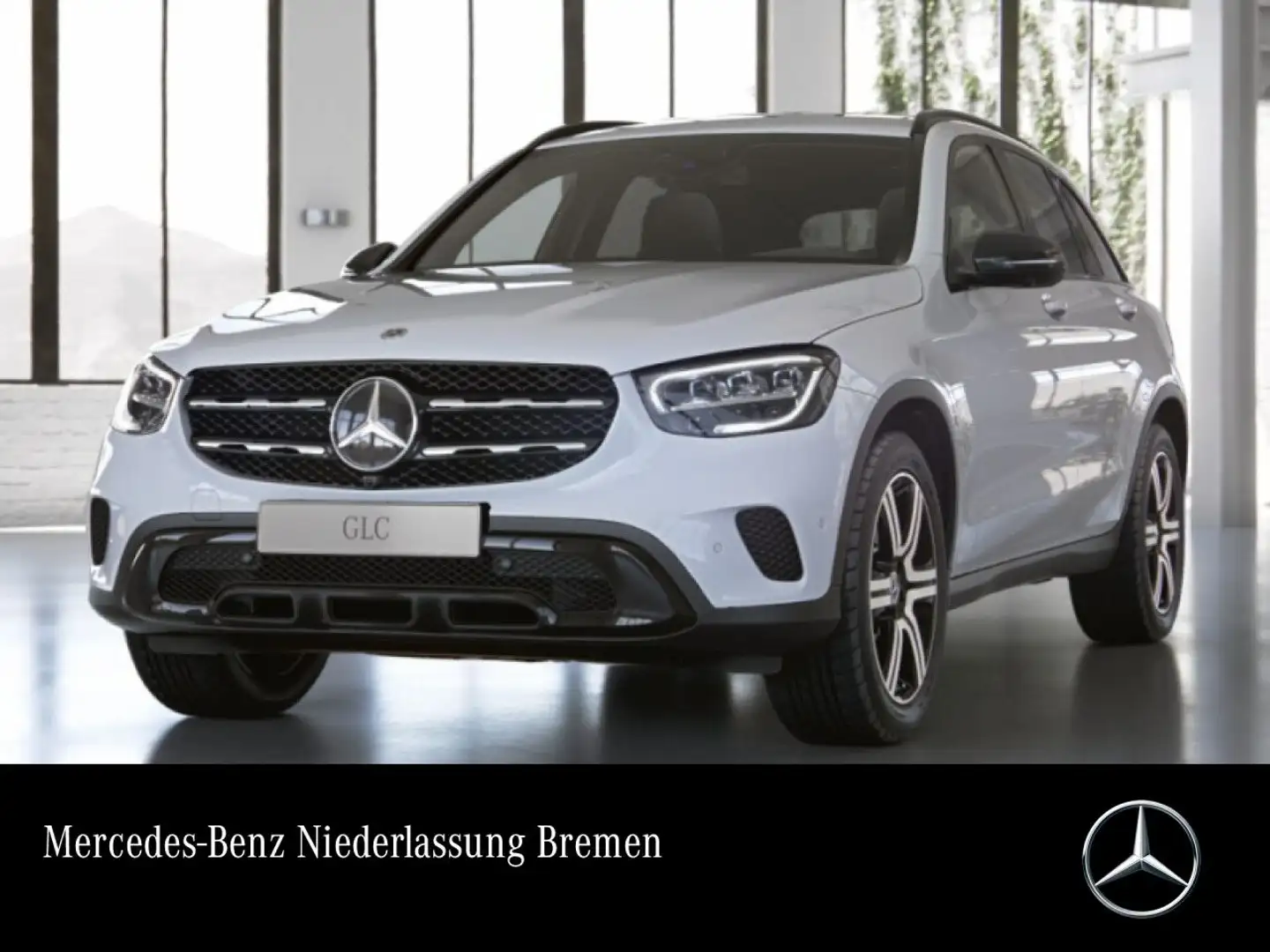 Mercedes-Benz GLC 220 d 4M NIGHT+360+AHK+LED+FAHRASS+SITZKLIMA Weiß - 1