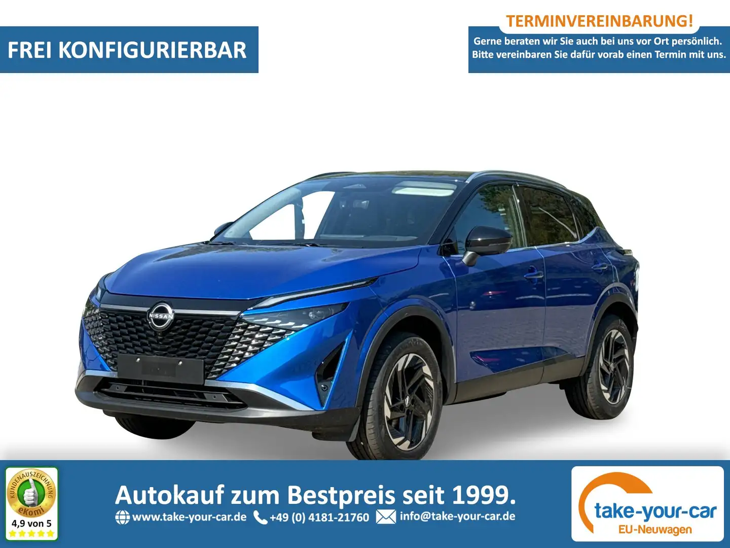 Nissan Qashqai Acenta PDC+SHZ+LED 1.3 DIG-T Mild Hybrid 103 kW... - 1