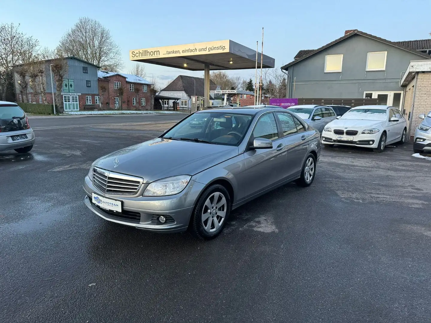 Mercedes-Benz C 180 Limousine TÜV/1 HAND/KLIMA/ALU Argento - 1