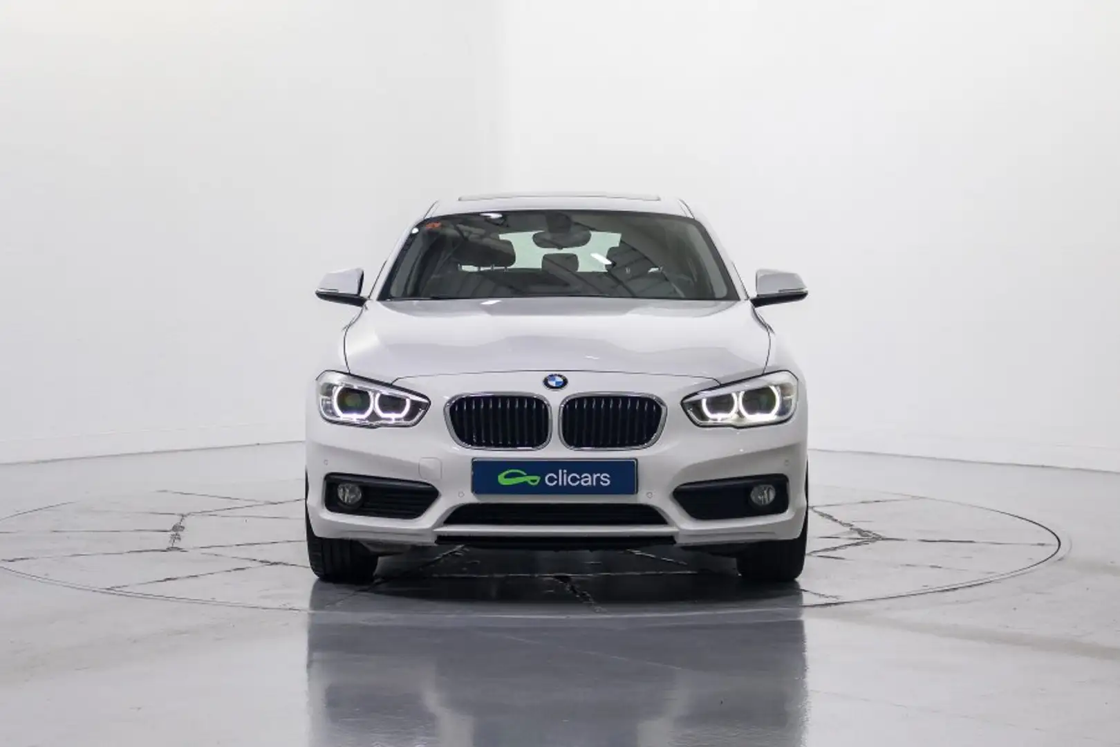 BMW 116 116dA Blanc - 2