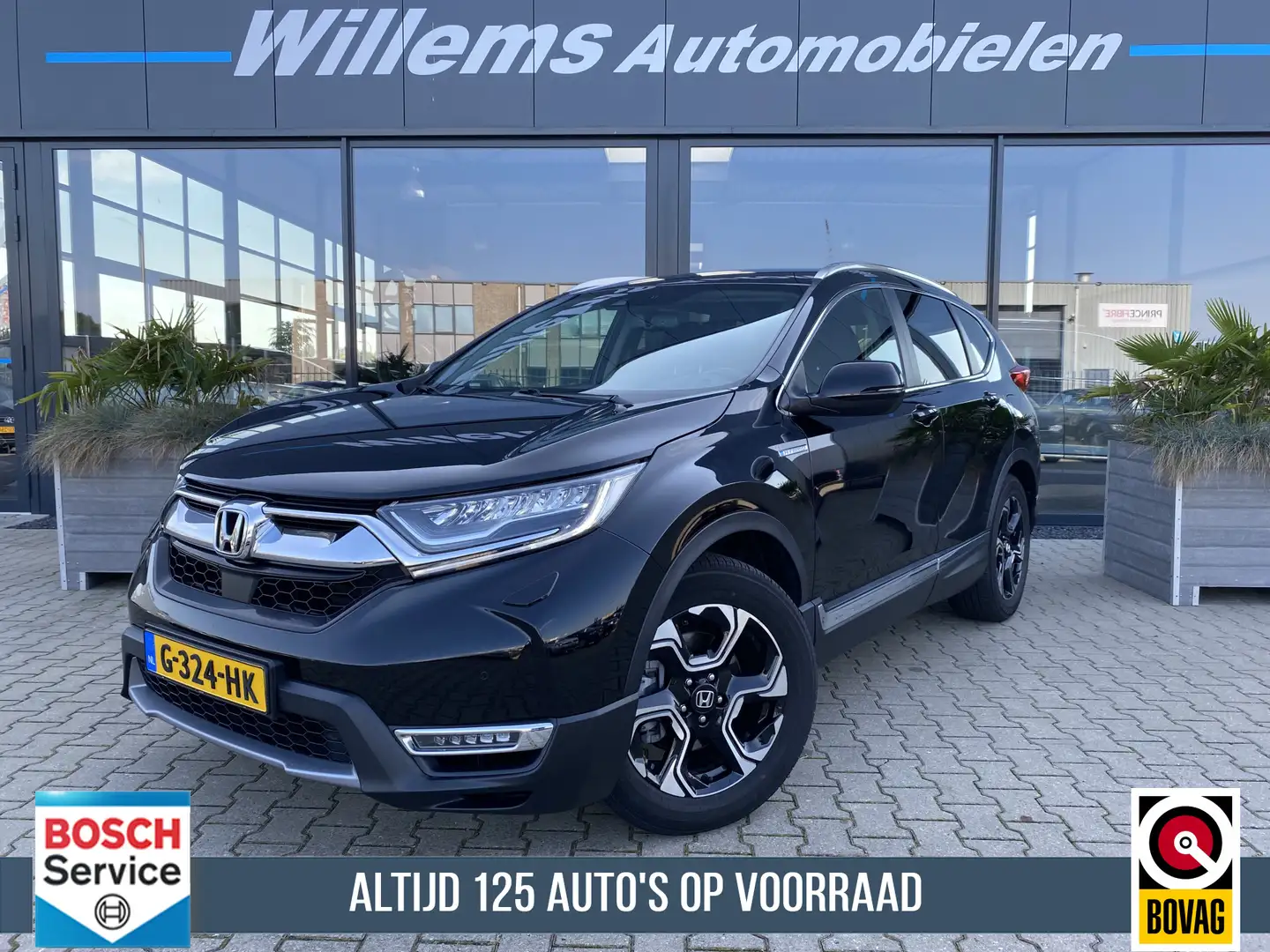 Honda CR-V 2.0 Hybrid Elegance Adaptive Cruise Control, Trekh Zwart - 1