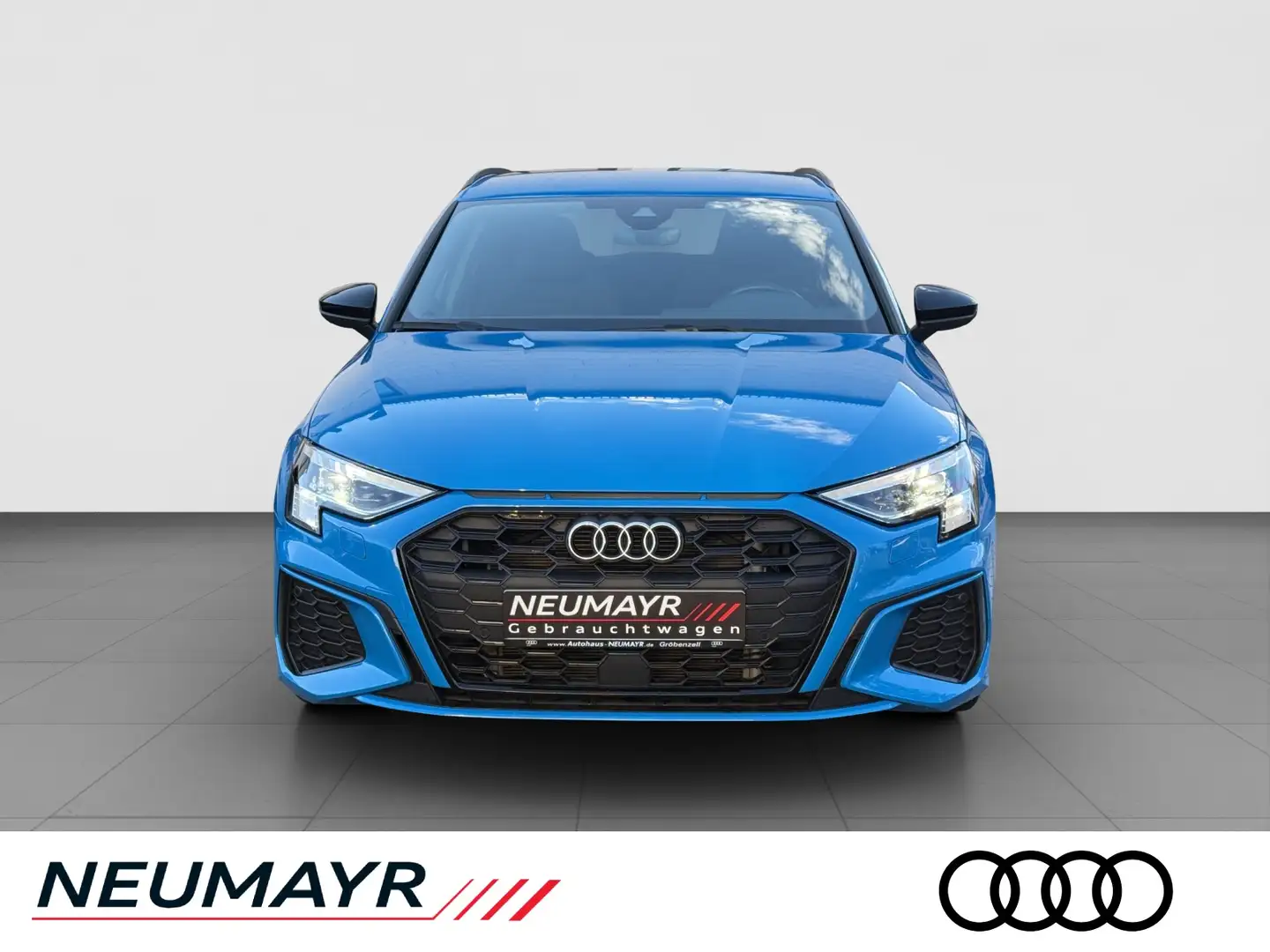 Audi A3 Sportback 45 TFSI e S line Matrix Blau - 2