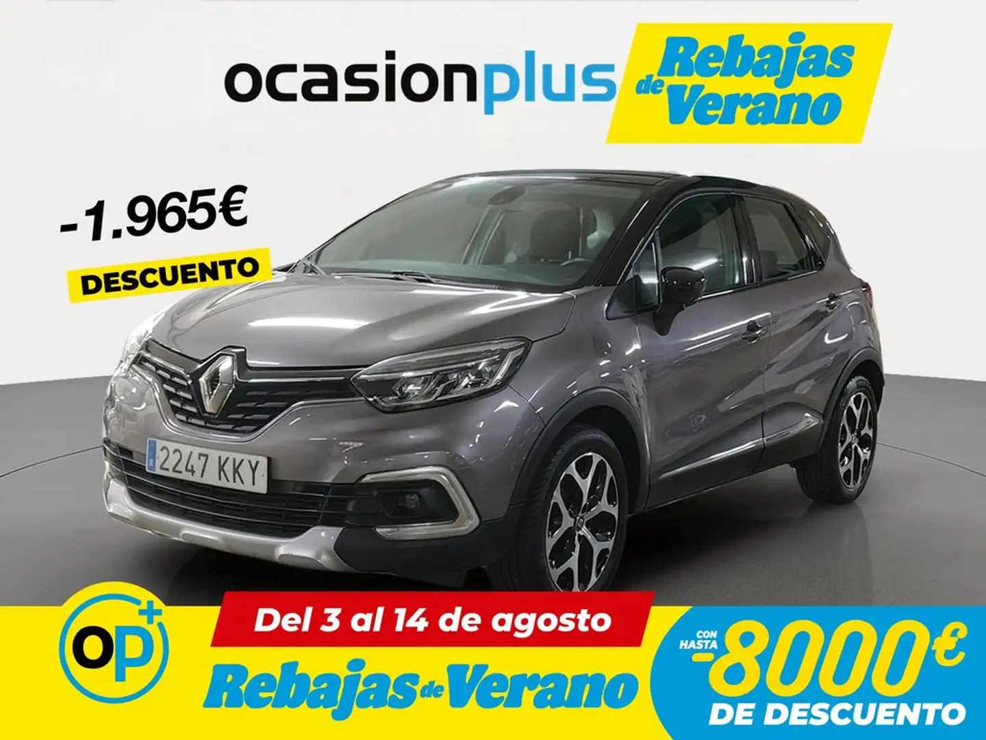 Renault Captur TCe Energy Zen 66kW Gris - 1