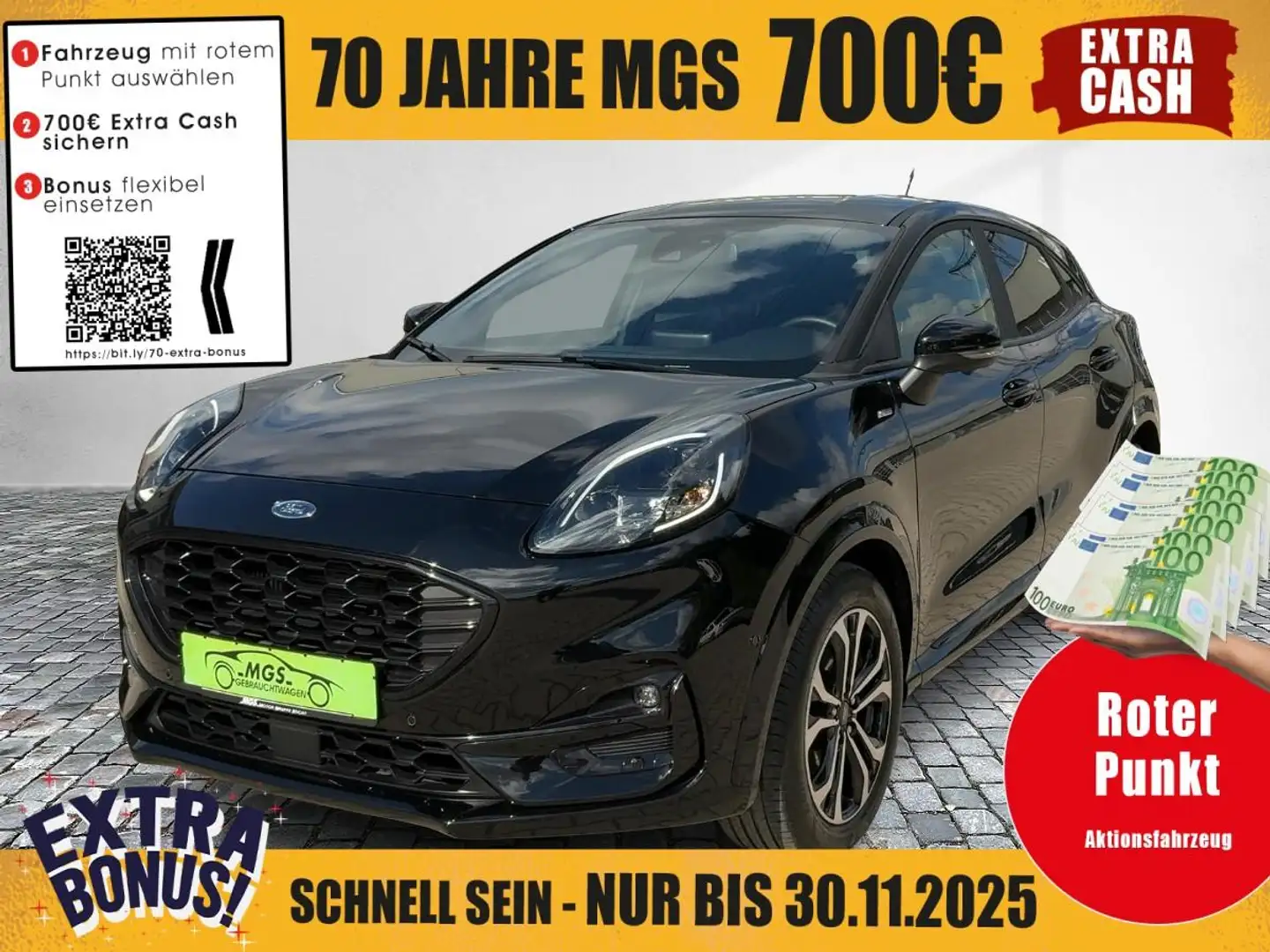 Ford Puma ST-Line 1.0 EcoBoost FIS #DAB #BT Noir - 1
