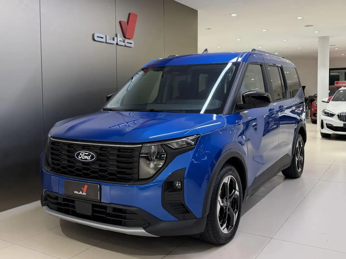 Ford Tourneo Courier 1.0 EcoBoost Active +TELE+NAVI+CARPLAY WIRELESS Blu/Azzurro - 2