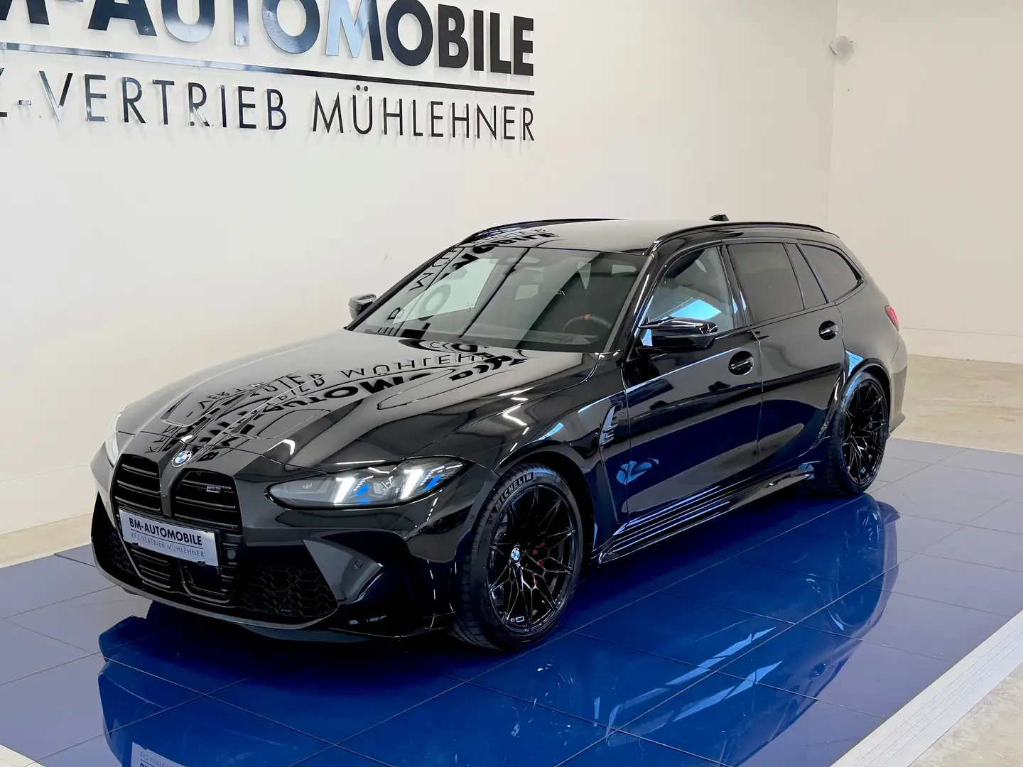 BMW M3 M3 Competition xDrive Touring,LCI,530PS,Leasing, Zwart - 2
