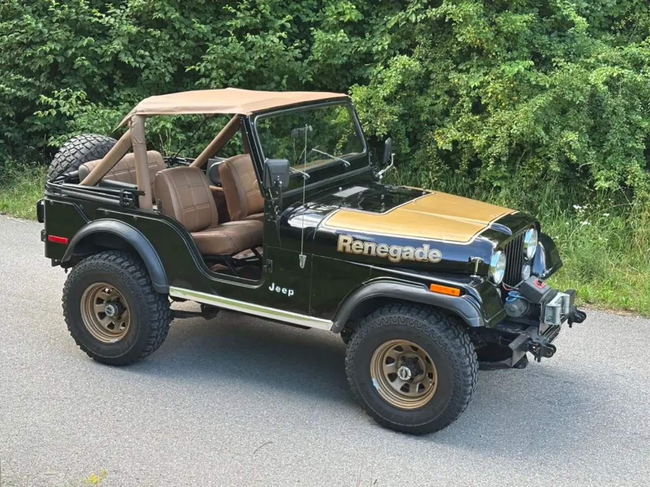Jeep CJ-5 Renegade V8,Erstlack!orig.32tmls,Levi's,ST!, foto 3