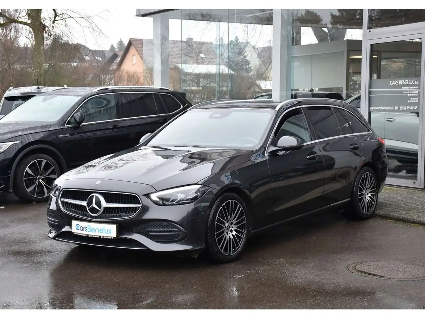 Mercedes-Benz C 200 CDI Break Luxury Line 9G CUIR MEMO ANGLE MORT 1 M Gris - 2
