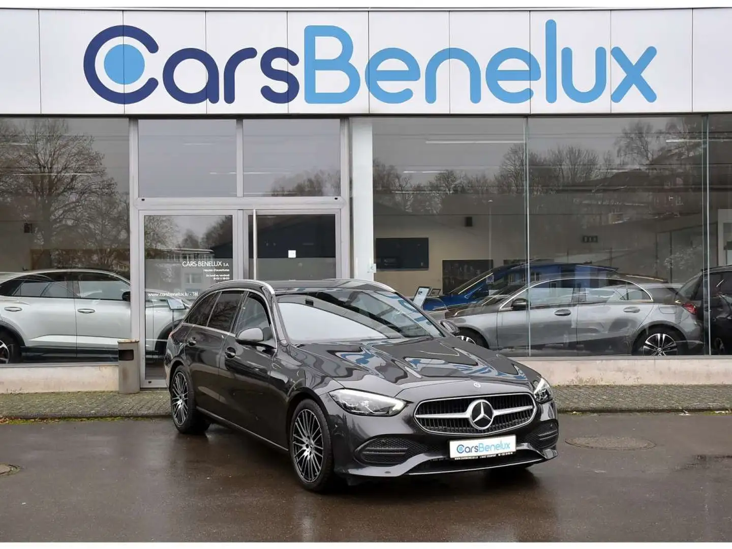 Mercedes-Benz C 200 CDI Break Luxury Line 9G CUIR MEMO ANGLE MORT 1 M Gris - 1