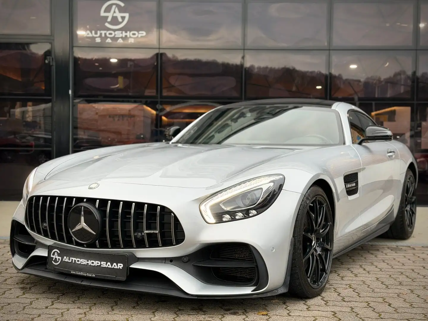 Mercedes-Benz AMG GT Coupe/ Aerodynamik/ Night-Paket/ Sport Silber - 1