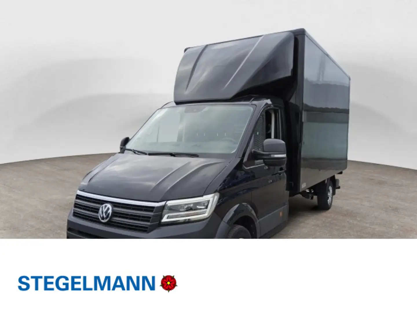 Volkswagen Crafter 35 2.0 TDI LR Kofferaufbau *LED*Navi*Kli Noir - 1