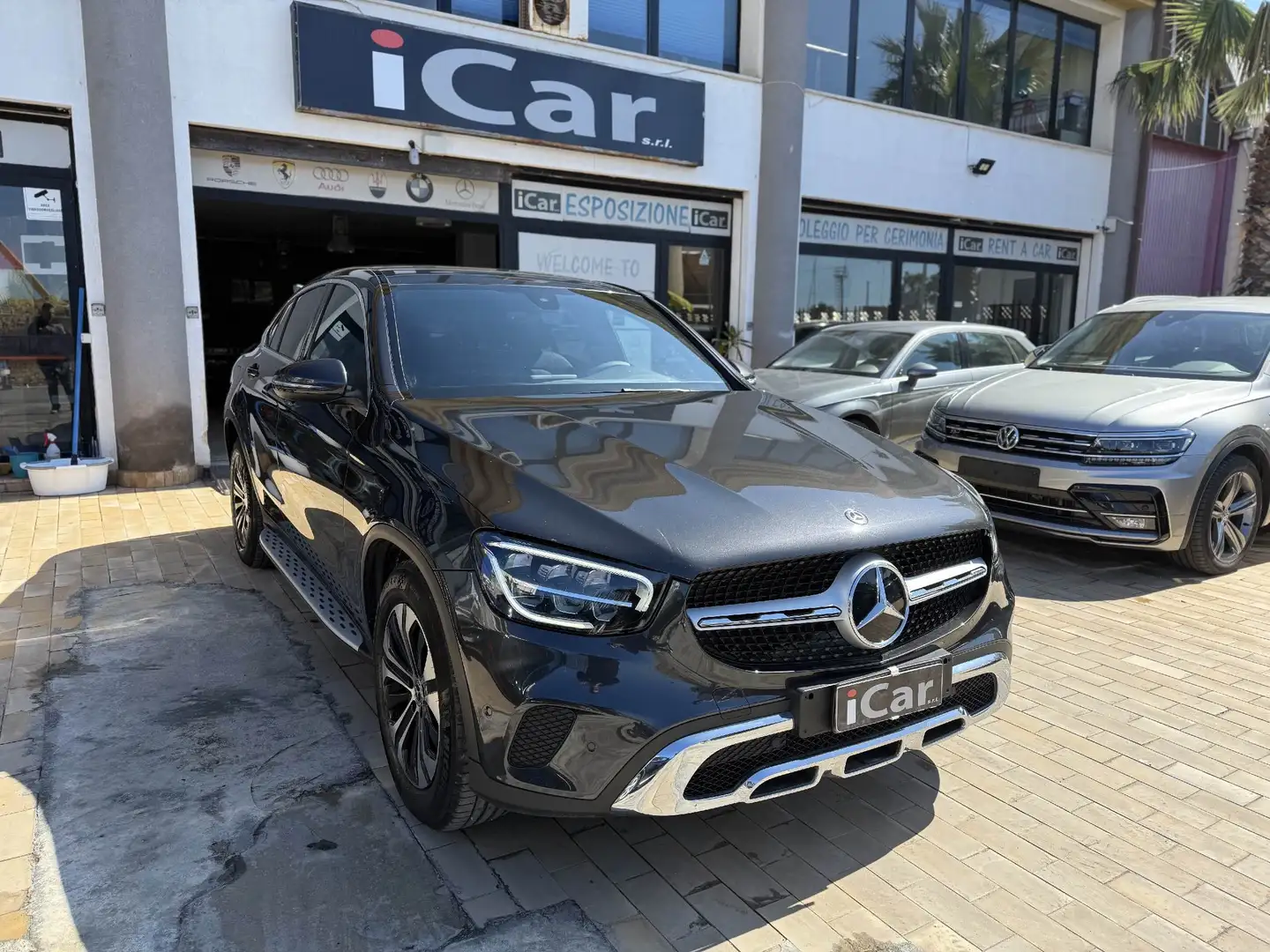 Mercedes-Benz GLC 220 GLC Coupe 220 d Business 4matic auto Grigio - 2