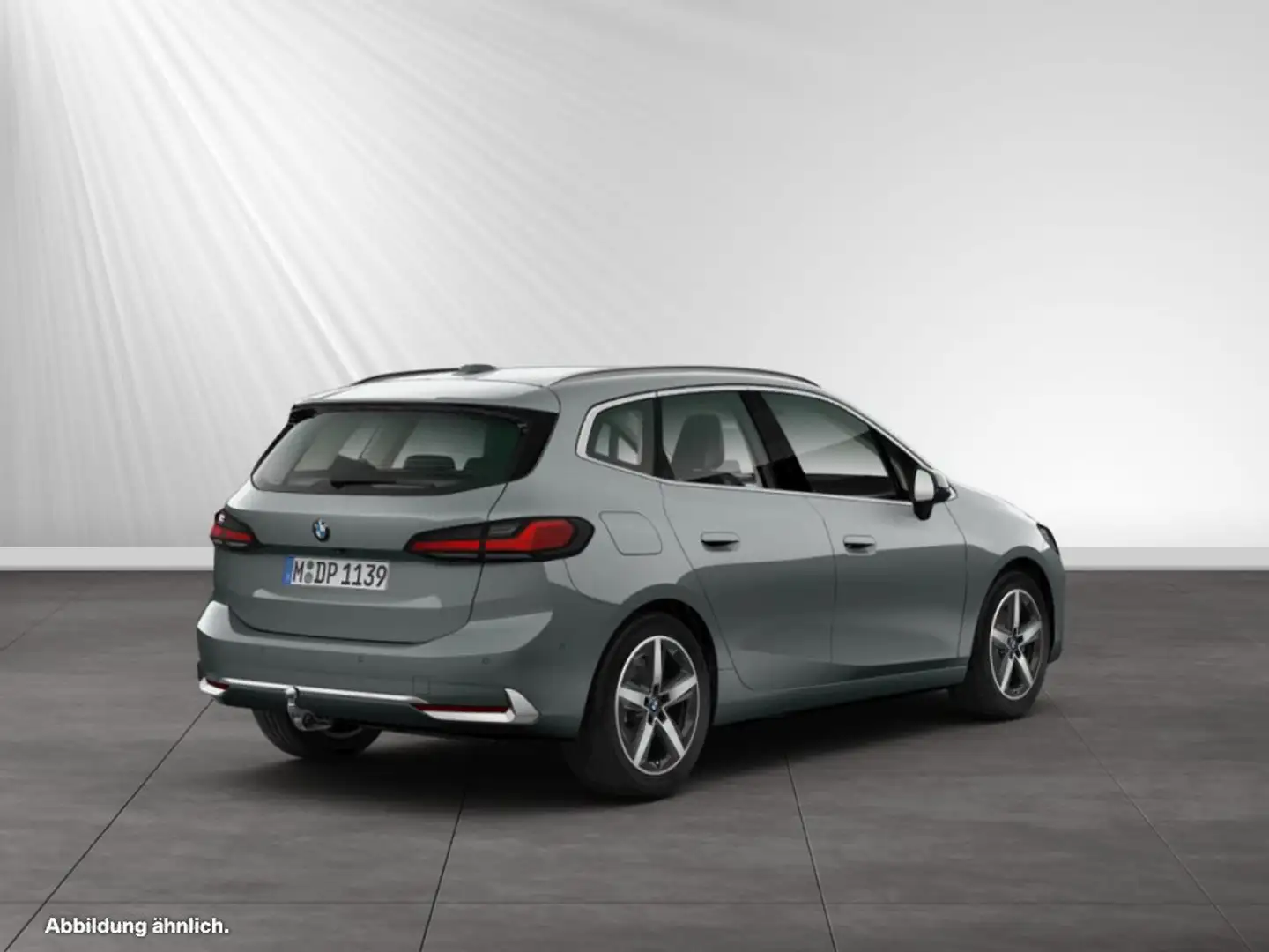 BMW 218 i Active Tourer Luxury 18" AHK LED DA+ PA+ HUD Grigio - 2