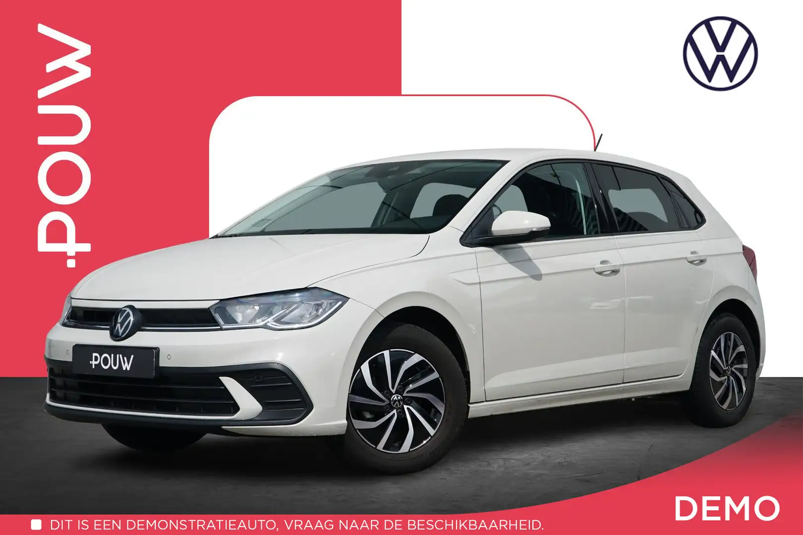 Volkswagen Polo 1.0 TSI 95pk Life Edition | Voorstoelen Verwarmd | Grijs - 1